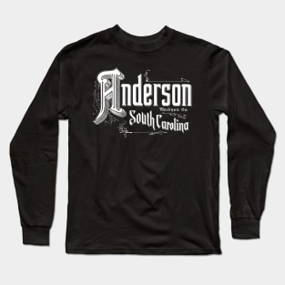 Vintage Anderson, SC Long Sleeve T-Shirt